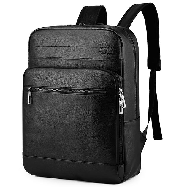 Sac à Dos Ordinateur Portable en Cuir - Look Rétro - Homme - QVN-00736